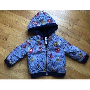 Tucker And Tate Reversible Hooded Grey 12M